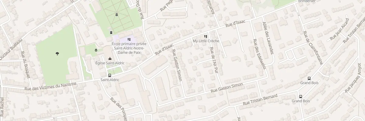 Plan du 11 Rue Gaston Simon au Mans