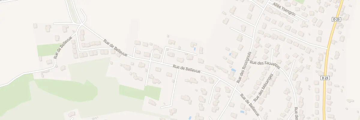 Plan du 524 Rue de Bellevue à Ruelle-sur-Touvre