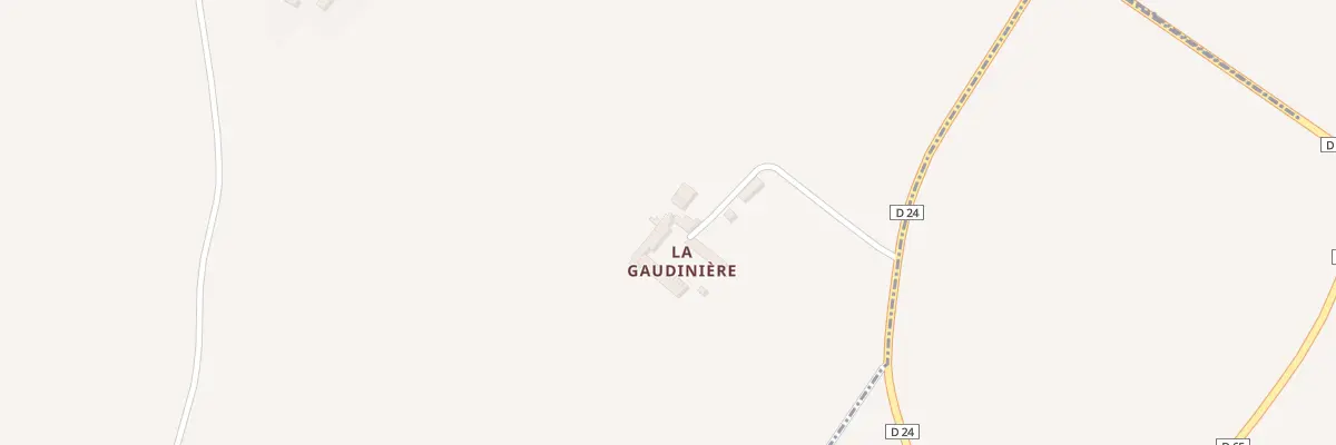 Plan du 89 La Gaudiniere à Maulay