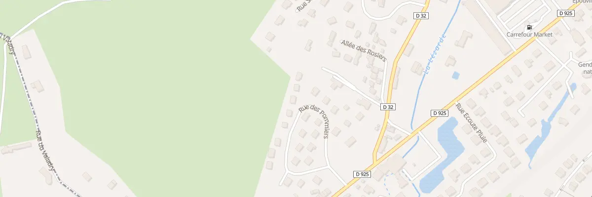 Plan du 6 Rue des Pommiers à Épouville