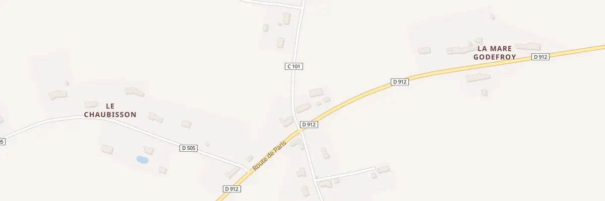 Plan du 1241 Rte de Paris à Hauterive