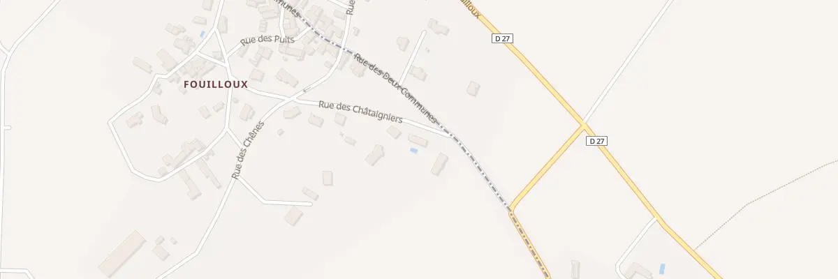 Plan du 1 Rue des Chataigniers à Marigny-Chemereau