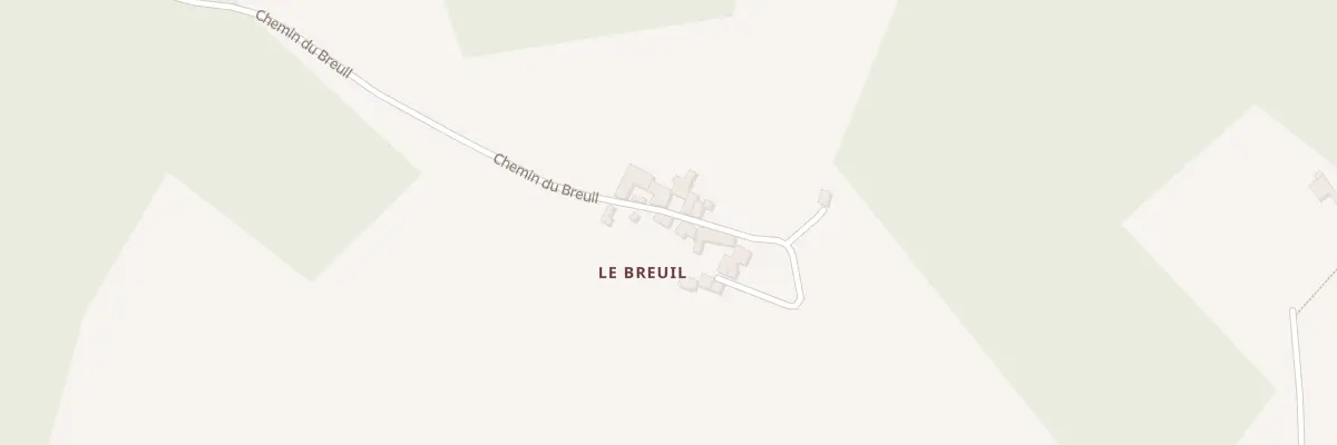 Plan du 5238 Le Breuil à Salles-Lavalette