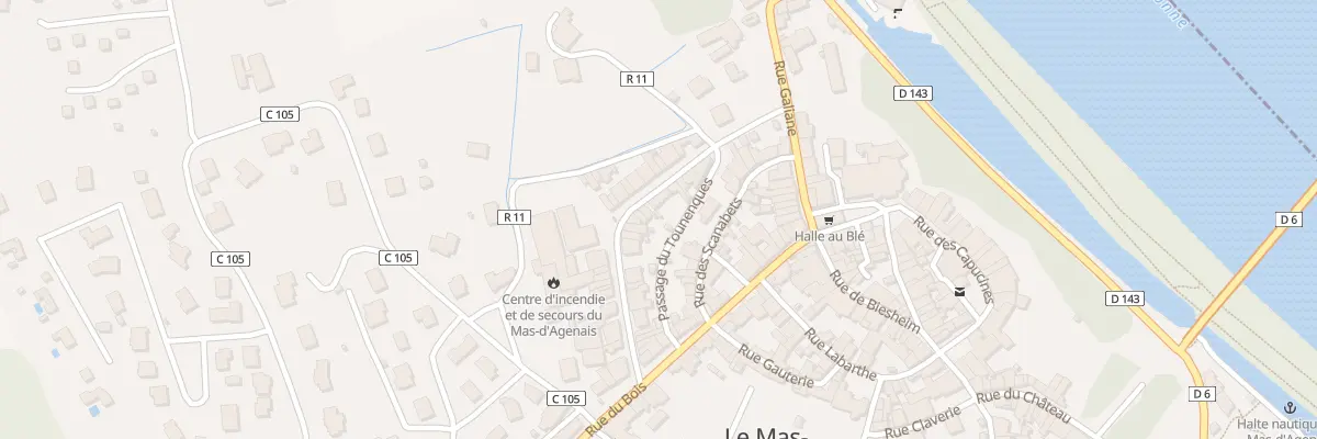 Plan du 26 Rue du Cours Nouveau au Mas-d’Agenais