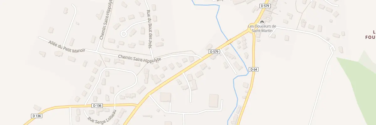 Plan du 5145 Rte de Livarot à Saint-Martin-de-la-Lieue