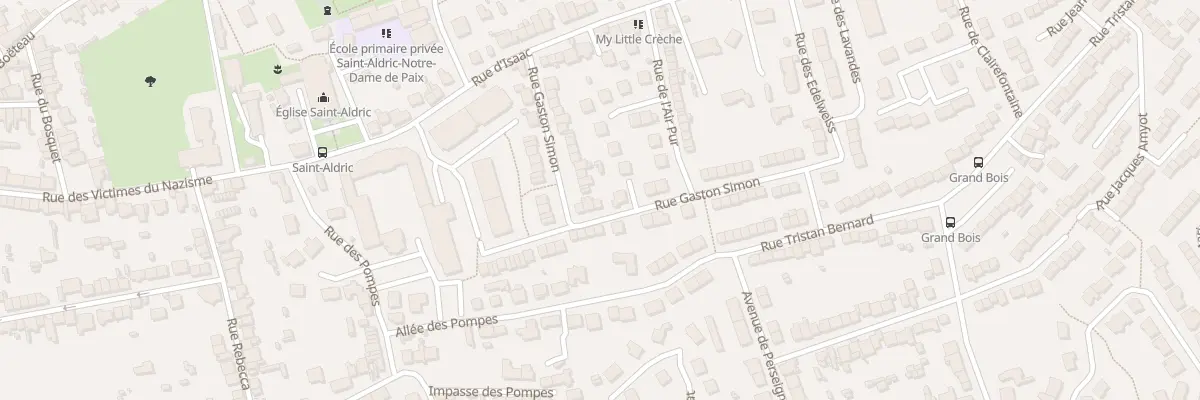 Plan du 45 Rue Gaston Simon au Mans