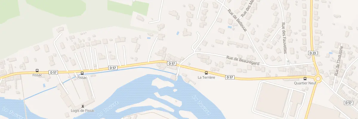 Plan du 400 Rte de Gond Pontouvre à Ruelle-sur-Touvre