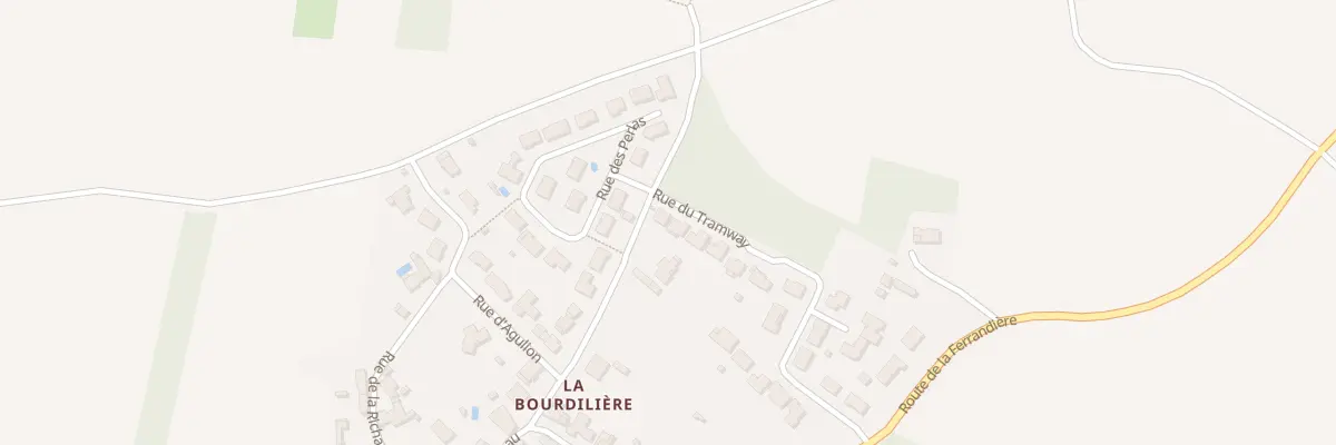 Plan du 33 Rue du Tramway à Béruges