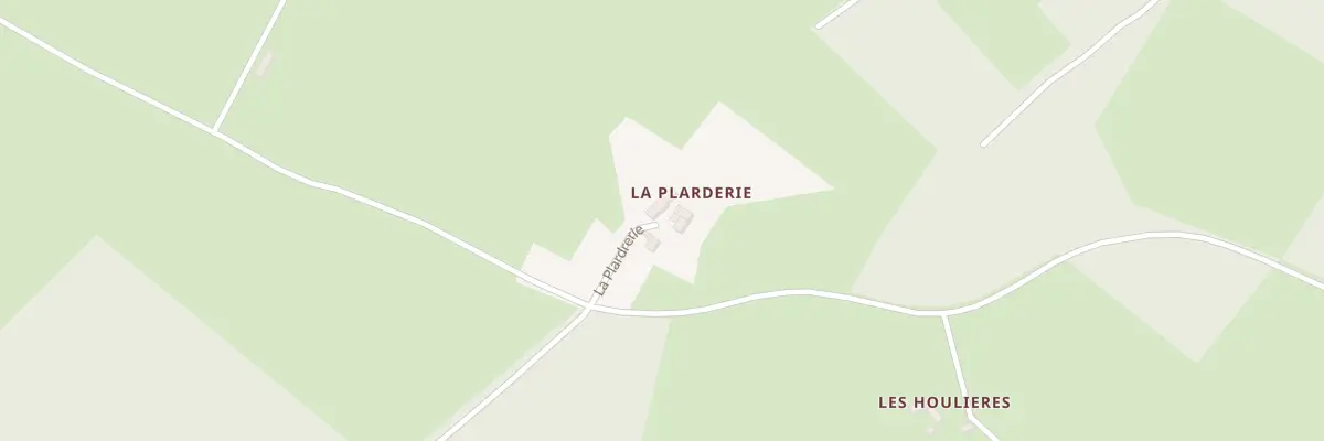 Plan du 111 La Plarderie à Marcilly-sur-Maulne