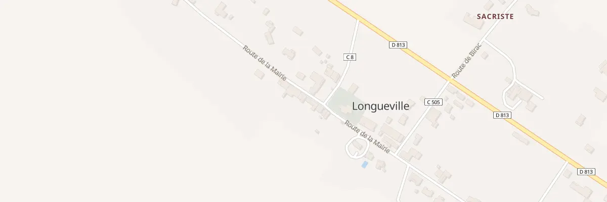 Plan du 6 Le Bourg à Longueville