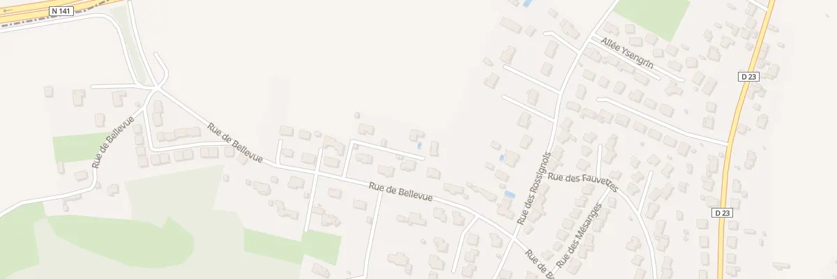 Plan du 612 Rue de Bellevue à Ruelle-sur-Touvre