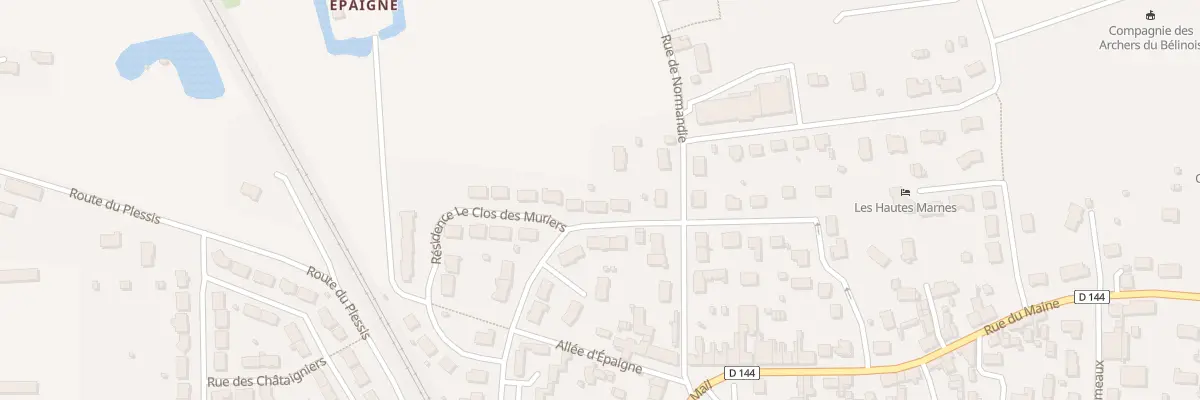 Plan du 19 Res Le Clos des Muriers à Laigné-Saint-Gervais
