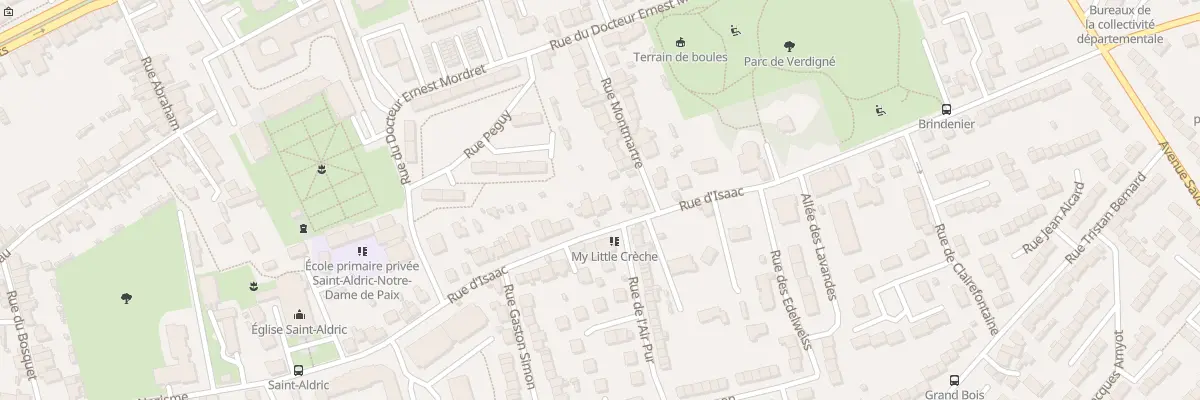 Plan du 65 Rue d’Isaac au Mans