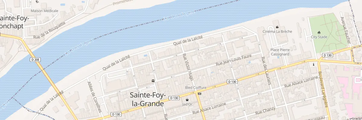Plan du 31B Rue Denfert Rochereau à Sainte-Foy-la-Grande
