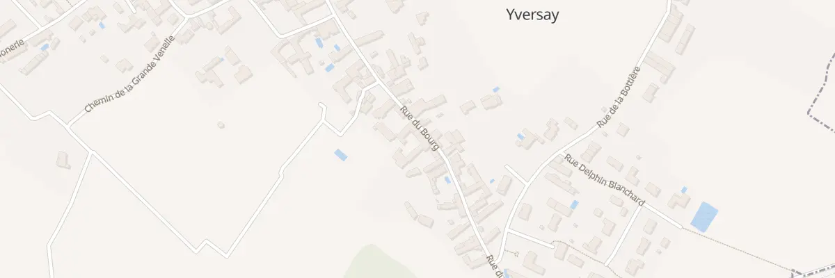Plan du 37A Rue du Bourg à Yversay