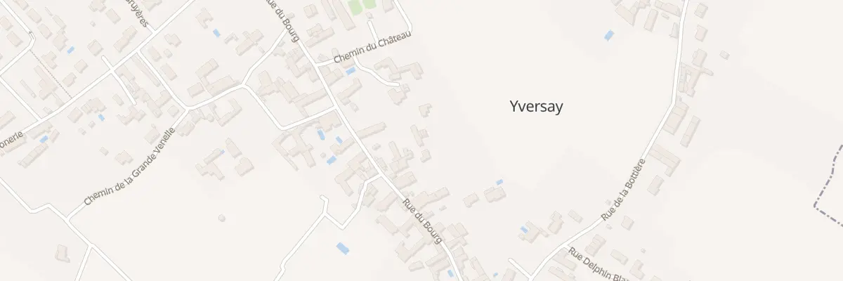 Plan du 50 Rue du Bourg à Yversay