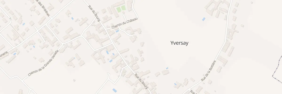 Plan du 52 Rue du Bourg à Yversay