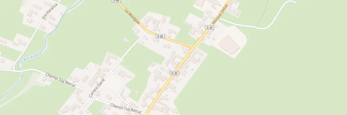 Plan du 27 Rue Marque Debat à Cieutat