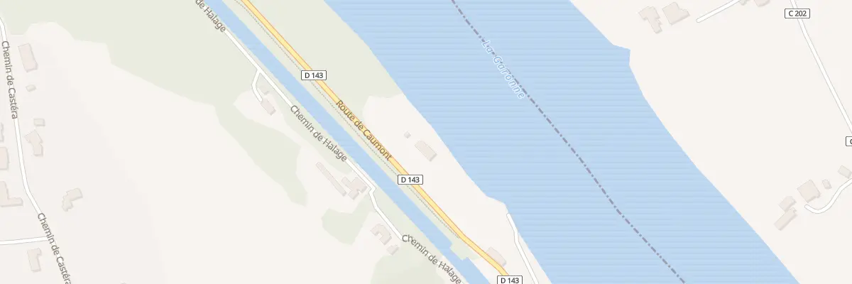 Plan du 200 Rte de Caumont au Mas-d’Agenais