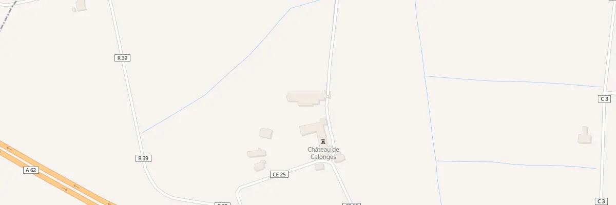 Plan du 1365 Rte de Lapassère à Calonges