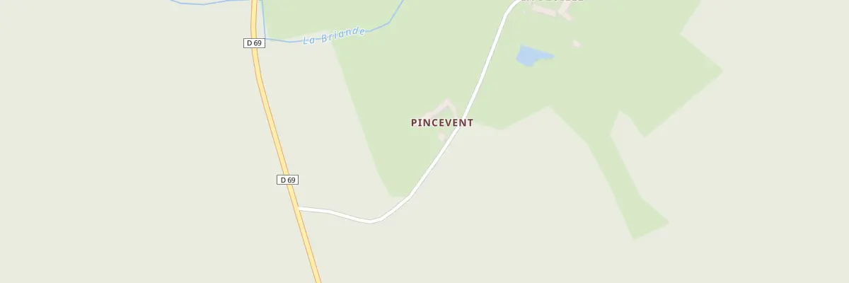 Plan du 5082 Pincevent nord à Saires