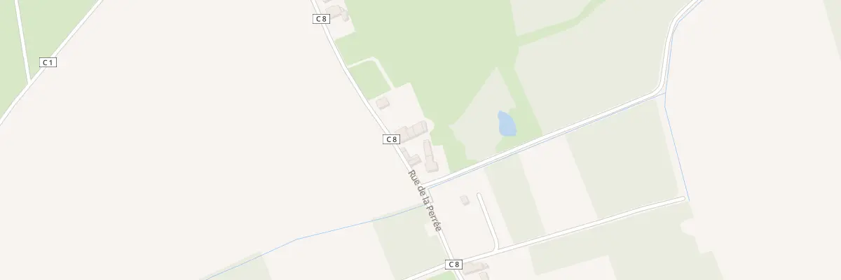 Plan du 10 Rue de la Perree à Avoine