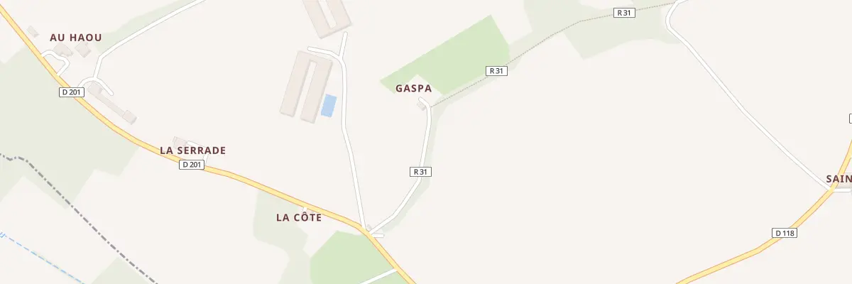 Plan du 392 Rte de Cacarens à Lannepax