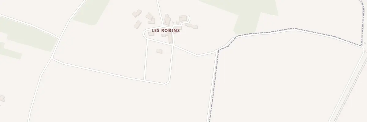 Plan du 18 Les Robins aux Adjots