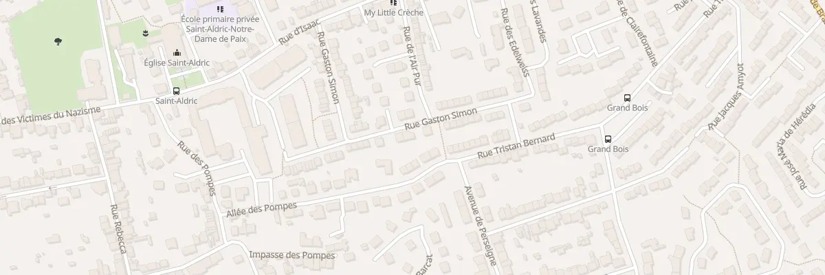Plan du 42 Rue Gaston Simon au Mans