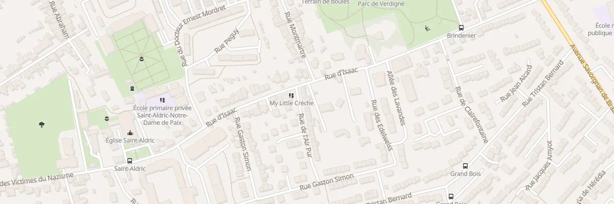 Plan du 9 Rue de l’Air Pur au Mans