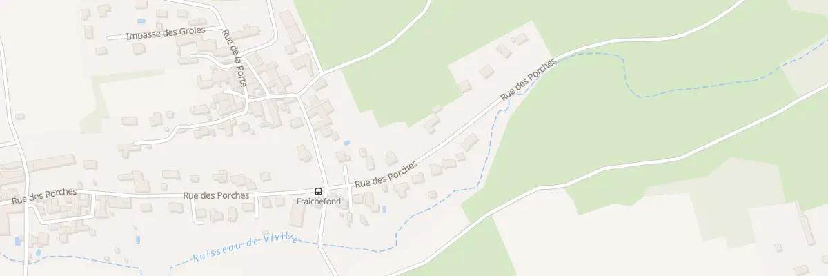 Plan du 1001 Rue des Porches à Champniers