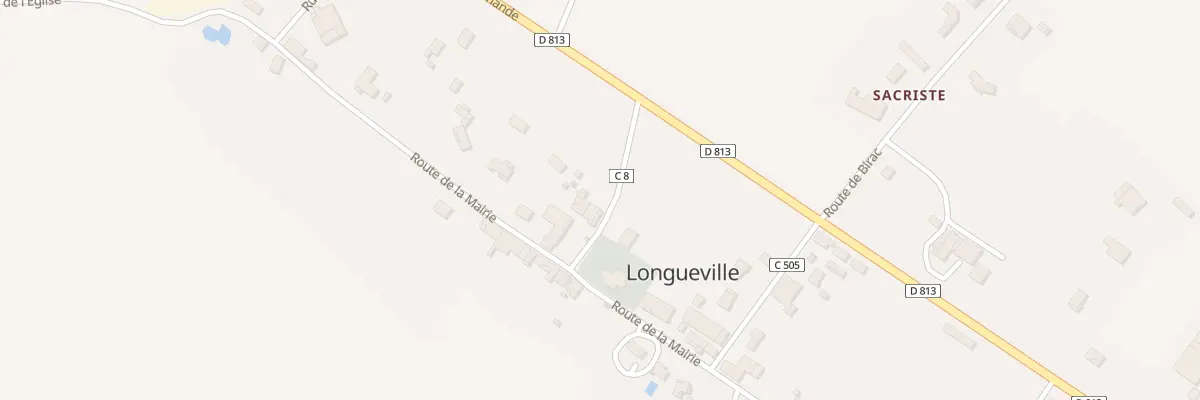 Plan du 1 Rue de l’Église à Longueville