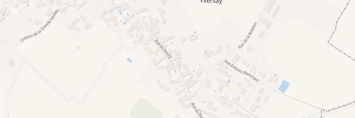 Plan du 34 Rue du Bourg à Yversay