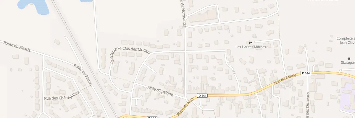 Plan du 5 Rue de Normandie à Laigné-Saint-Gervais