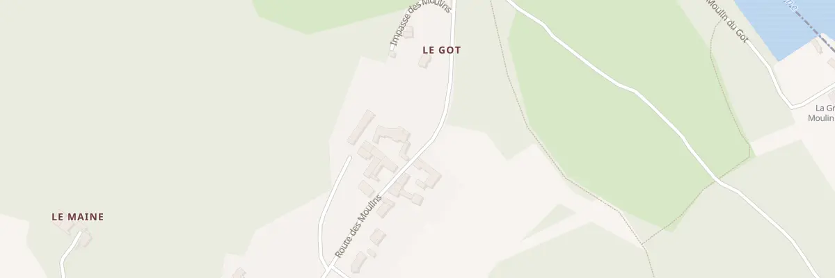 Plan du 5018 Le Got à Dirac