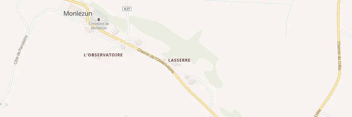 Plan du 5072 Lasserre à Monlezun