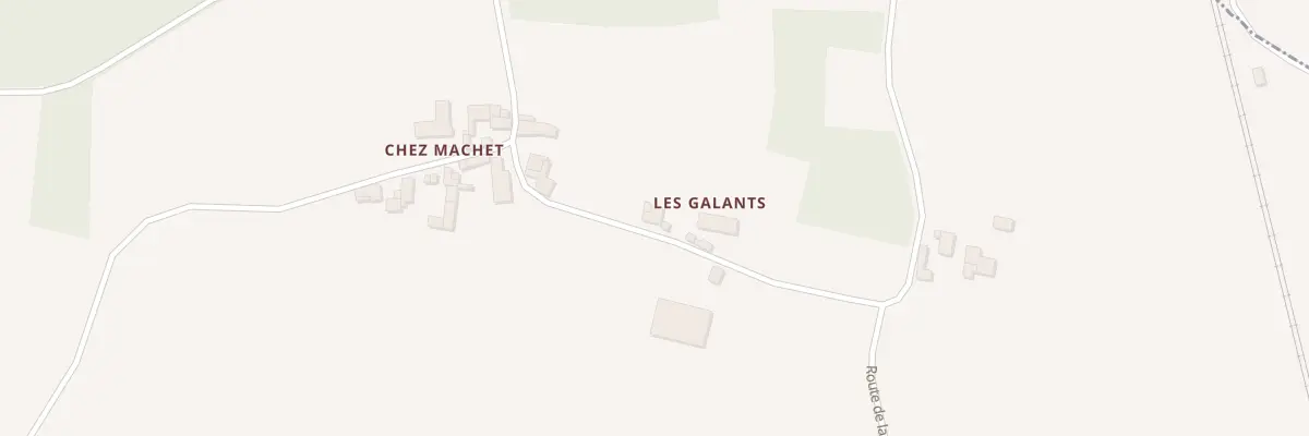 Plan du 1 Les Galants aux Adjots