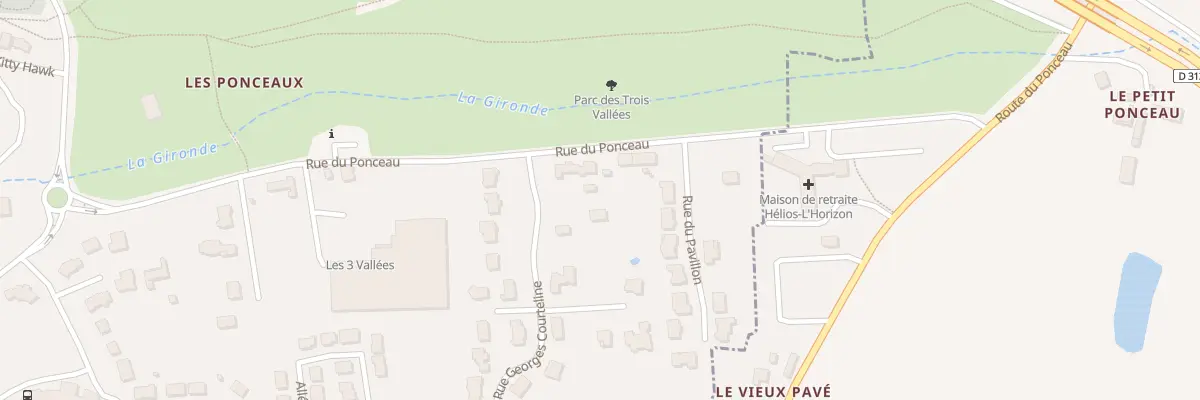 Plan du 24 Rue du Ponceau à Coulaines