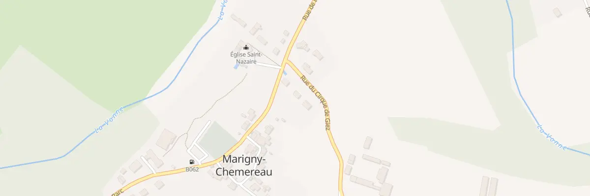Plan du 3 Rue du Cirque de Giez à Marigny-Chemereau
