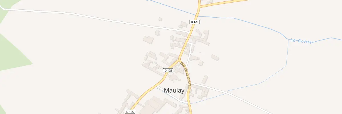 Plan du 1 Rue des Trois Forgerons à Maulay