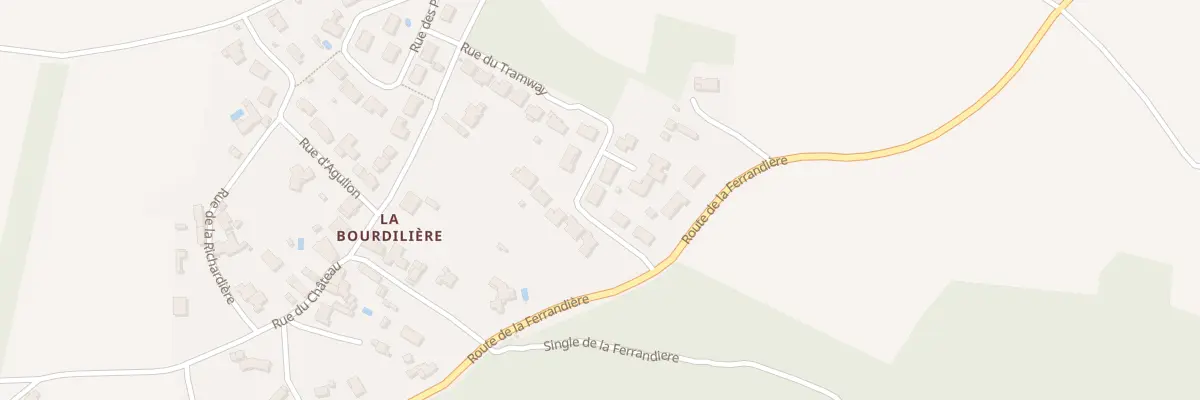Plan du 6 Rue du Tramway à Béruges