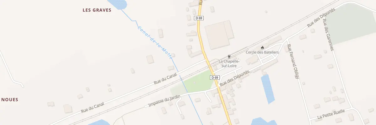 Plan du 5330 Rue Brûlée à La Chapelle-sur-Loire