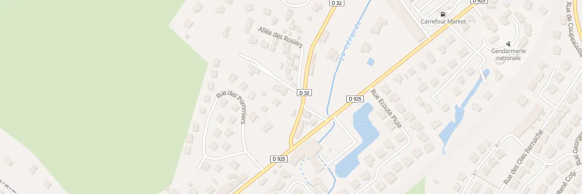 Plan du 1B All des Rosiers à Épouville