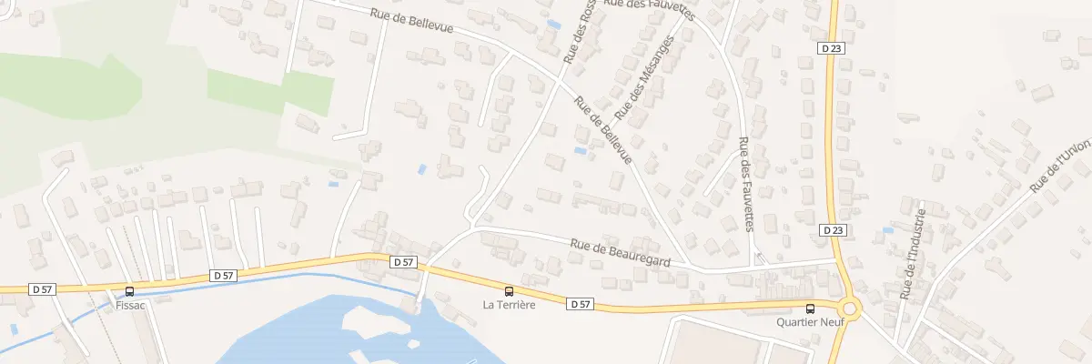 Plan du 217 Rue de Bellevue à Ruelle-sur-Touvre