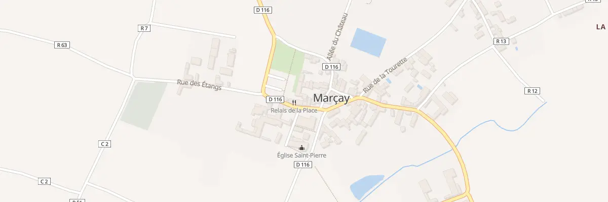 Plan du 5 Rue de la Fontaine à Marçay