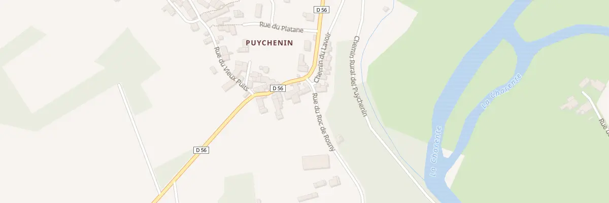 Plan du 4 Rue du Roc de Rosny à Lichères