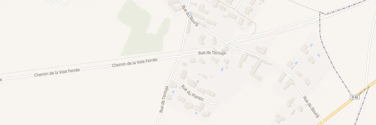 Plan du 7 Rue du Ternuja à Yversay