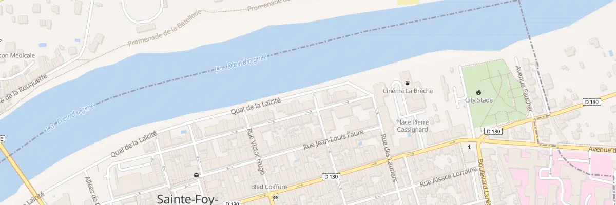 Plan du 52 Rue Denfert Rochereau à Sainte-Foy-la-Grande