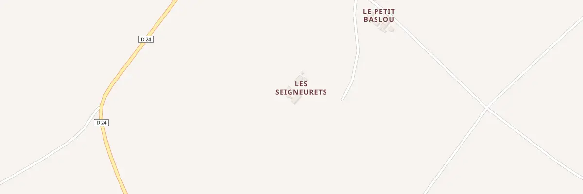 Plan du 4 Les Seigneurets à Dercé