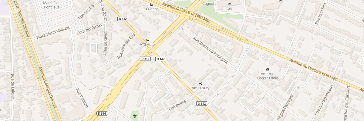 Plan du 81 Rue de Ruaudin au Mans